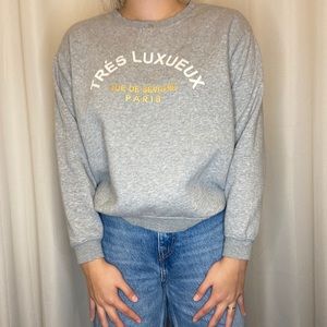 Grey Crew Neck
